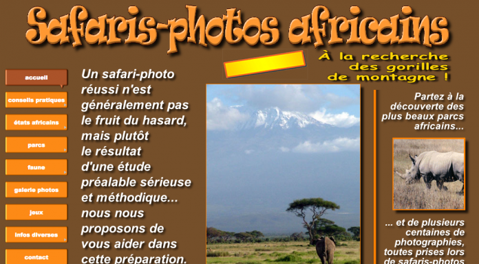 SAFARIS-PHOTOS AFRICAINS Safaris photos africains